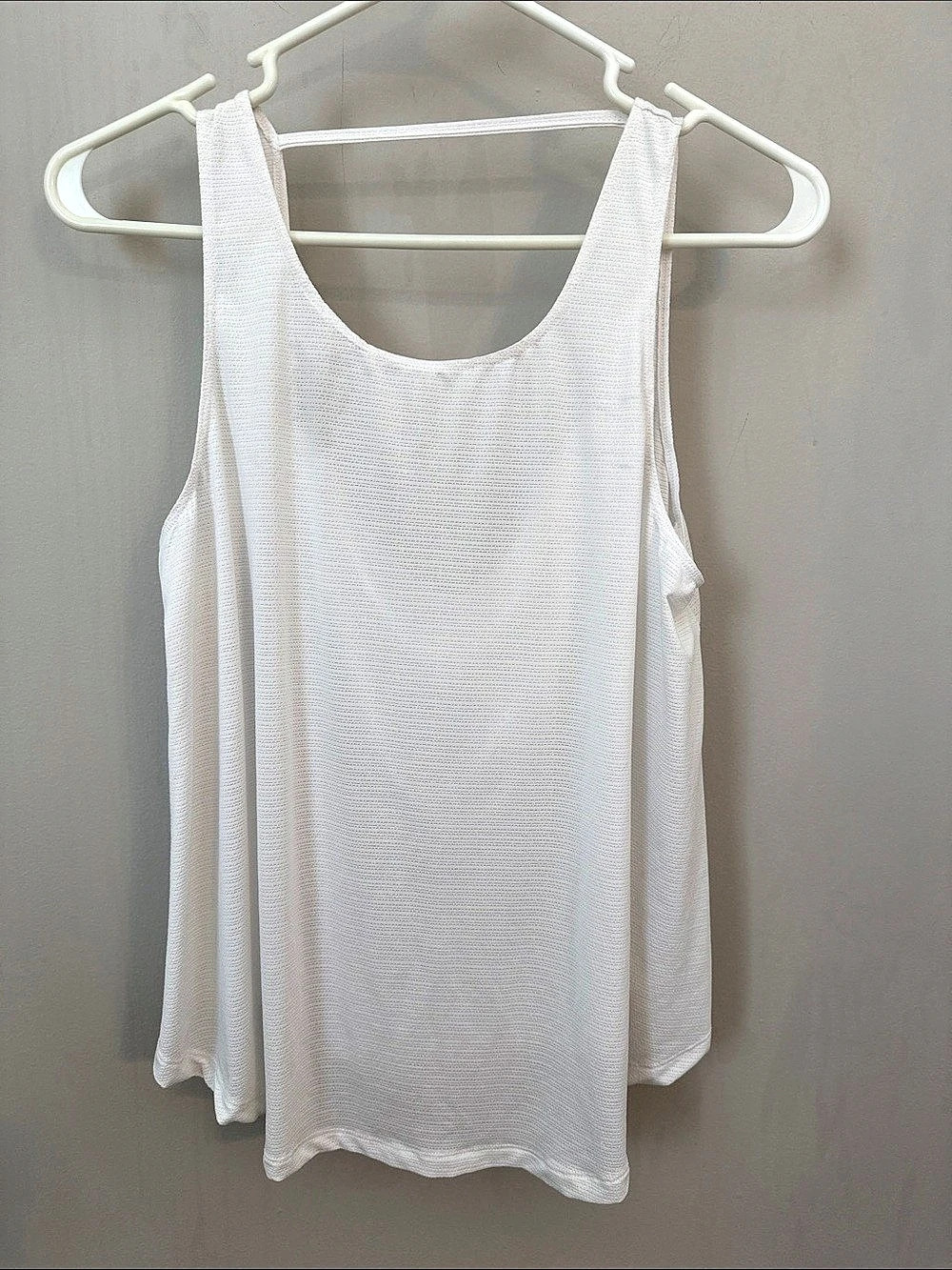 Halara Racerback Curved Hem Stripe Quick Dry Running Tank Top